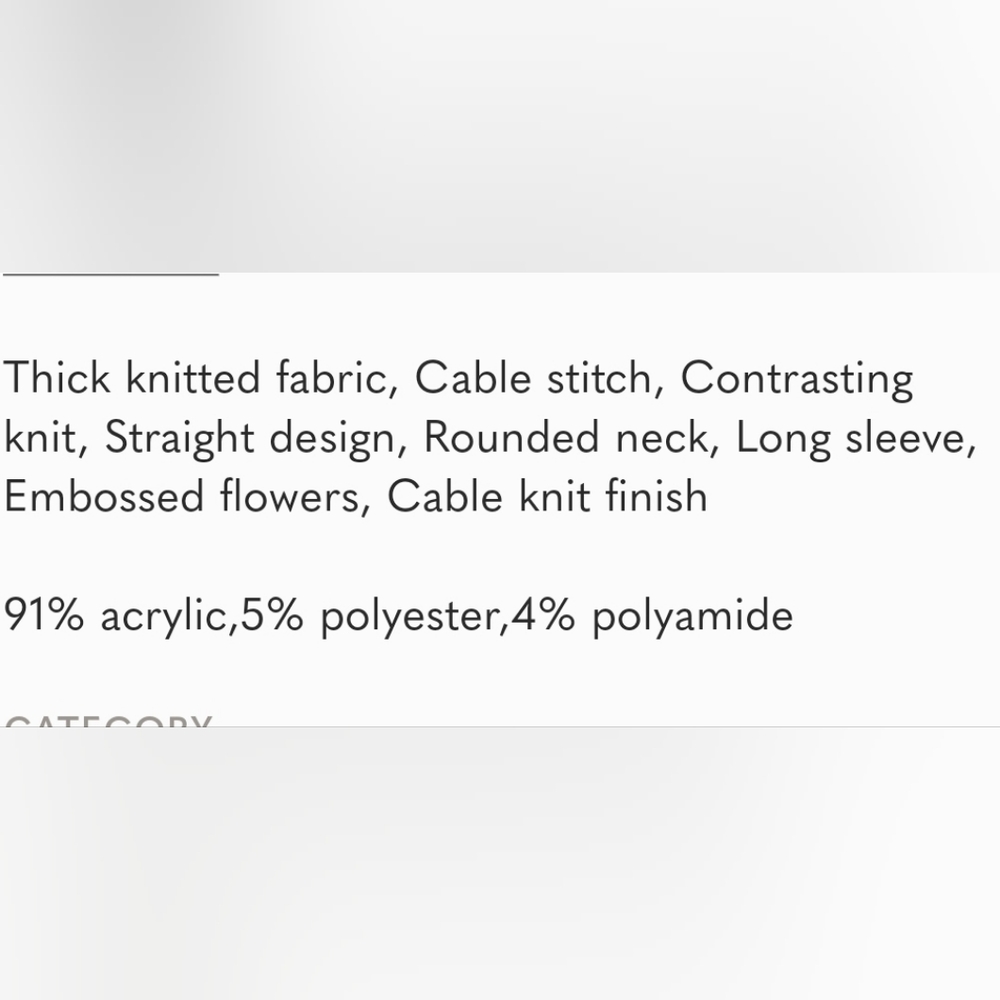 MANGO Cable knit sweater - Picture 5 of 5